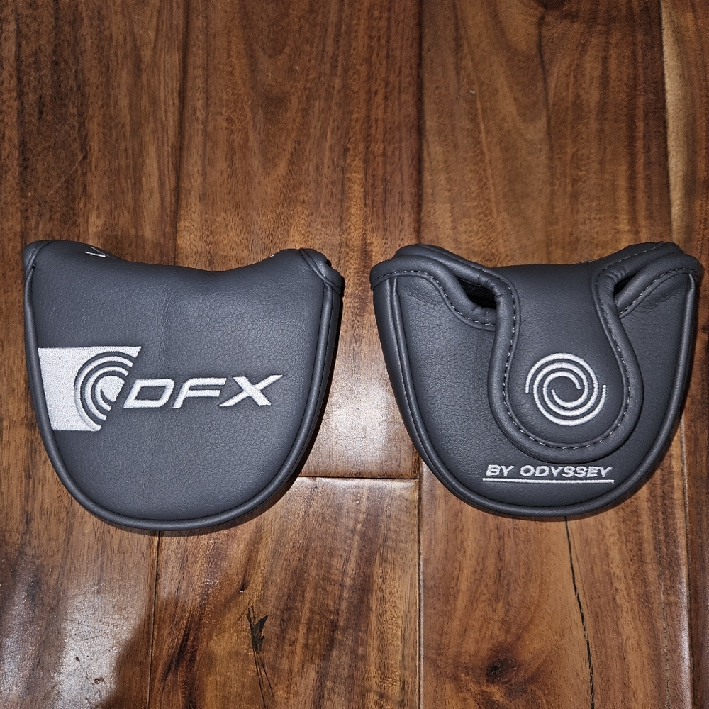 Set of 2 Odyssey DFX Putter Headcovers Excellent Condition Golf Club Cover